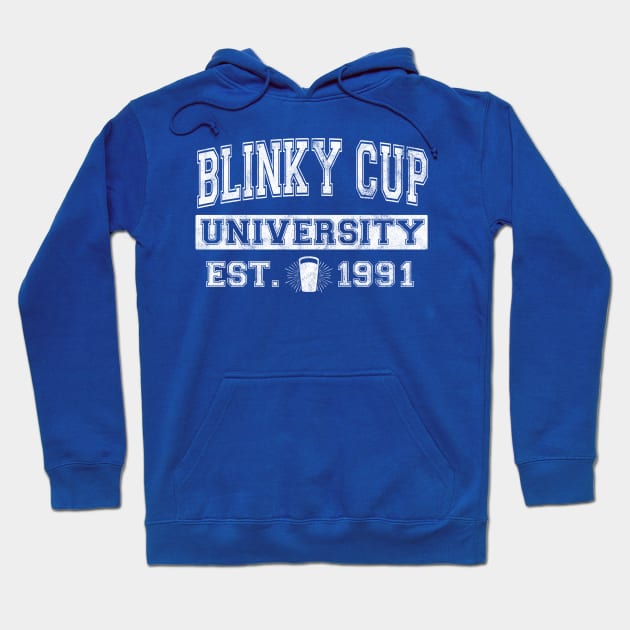 Blinky Cup University Hoodie by BrianIU